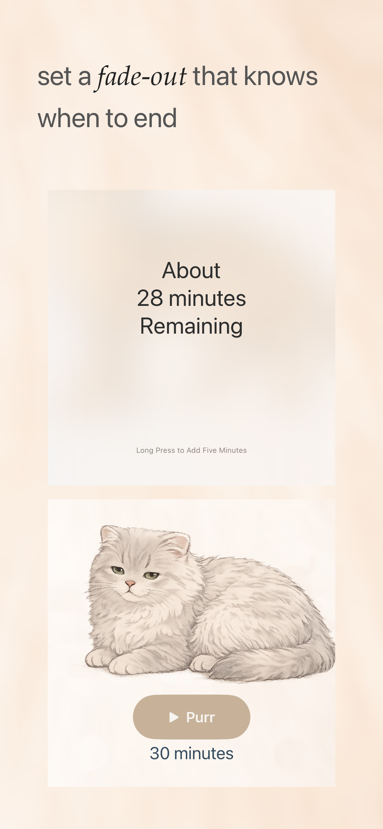 Purr & Relax screenshot 1